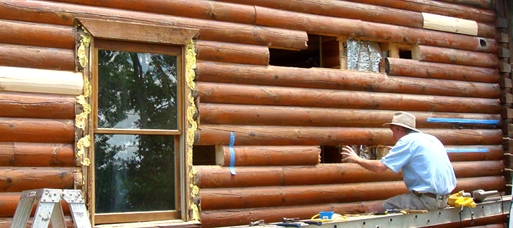 Log Home Repair Olmsted Falls, Ohio